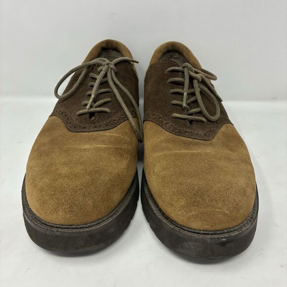 GH Bass Co Shoes Mens 7 Maroon Leather Dress Emmie Saddle Oxford Lace Up main image 6